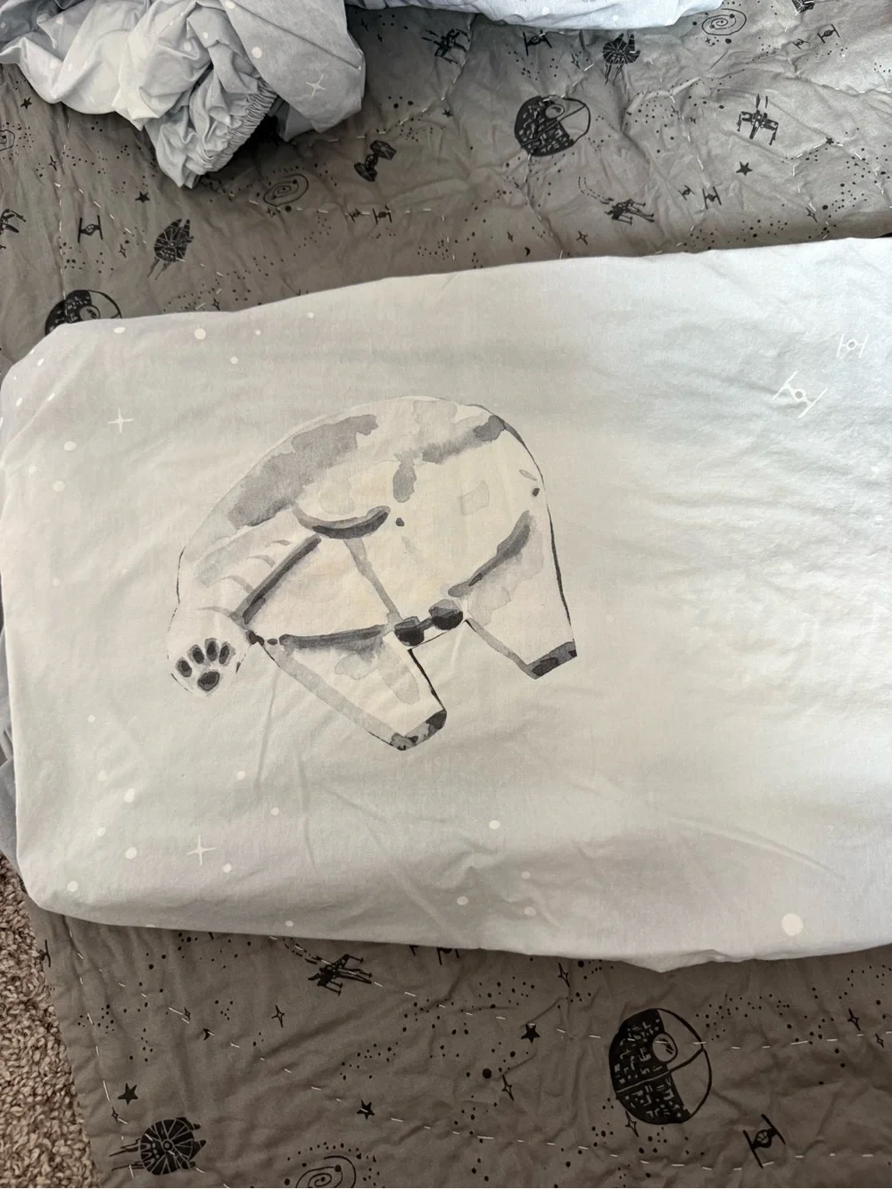 Pottery Barn Kids - Star Wars comforter and sheet collection